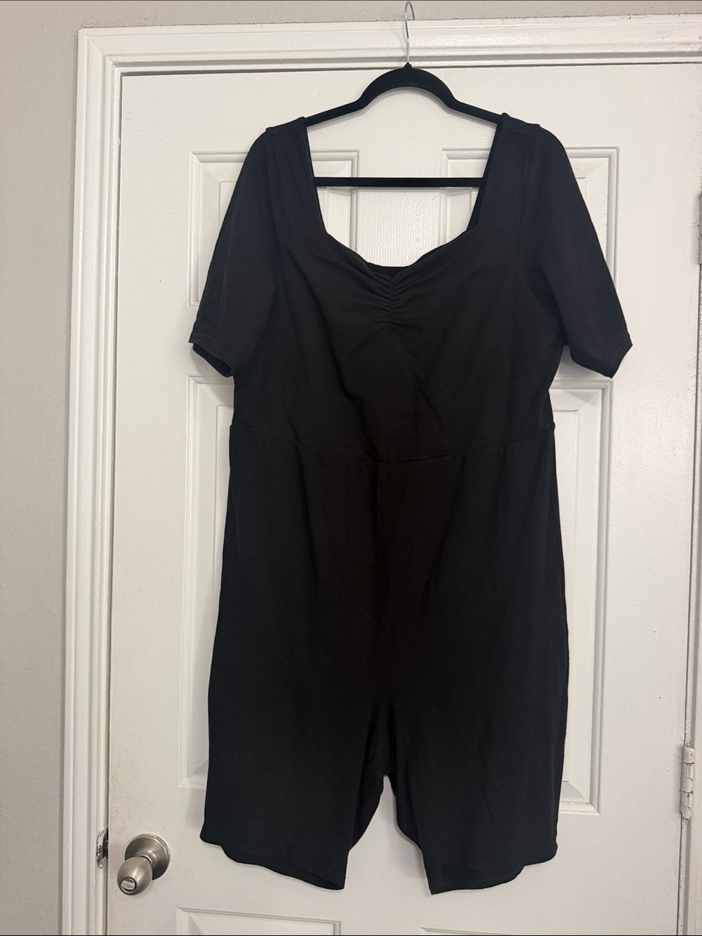 torrid Black Short Sleeve Romper